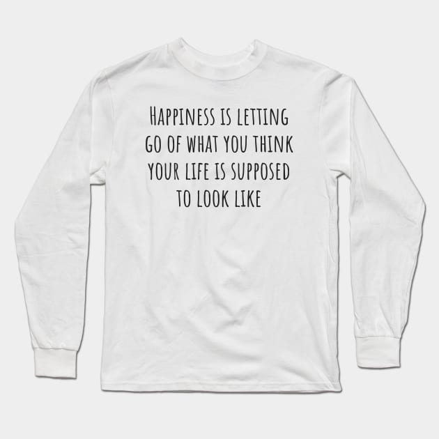 Letting Go Long Sleeve T-Shirt by ryanmcintire1232